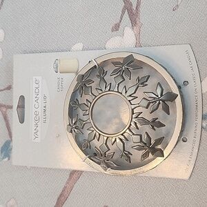 New Yankee Candle Snowflake Illuma Lid